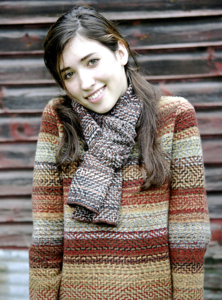 Tweed Rhapsody Scarf Karen Allen Fiber Arts