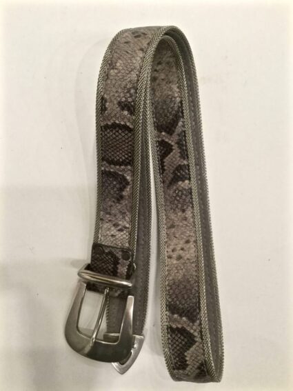 Streets Ahead Faux Python Belt