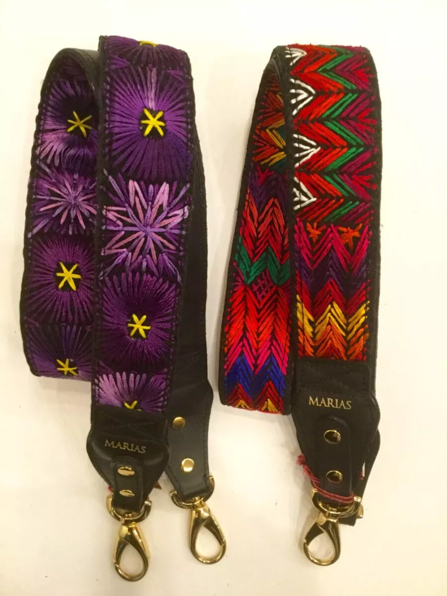 Embroidered Bag Straps