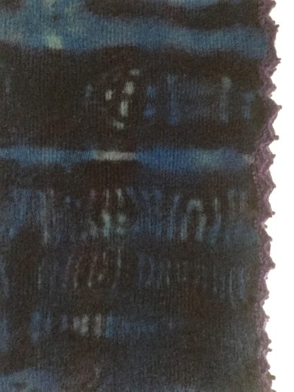 Karen Allen Cashmere / Arline Dyed Shawl / Midnight