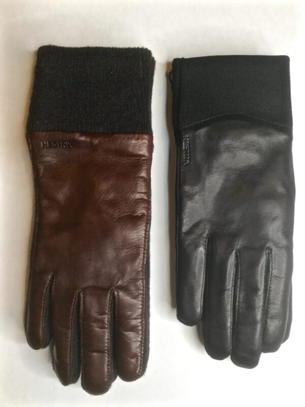 Hestra / Leather Gloves / Adrienne (Black) / Jeanne (Chestnut) - Karen ...
