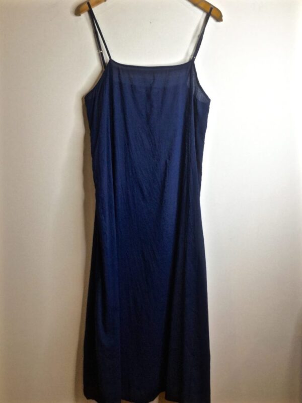 Injiri / Simple Cotton Slip /Navy - Karen Allen Fiber Arts