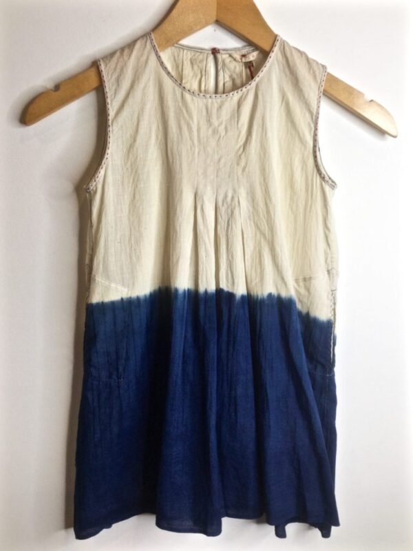 Injiri / Ombre Dress / (Child's Dress) - Karen Allen Fiber Arts