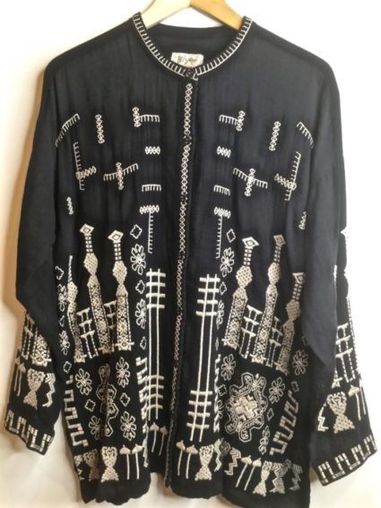 Biya / Ponderosa Button Down Shirt/Jacket / Black