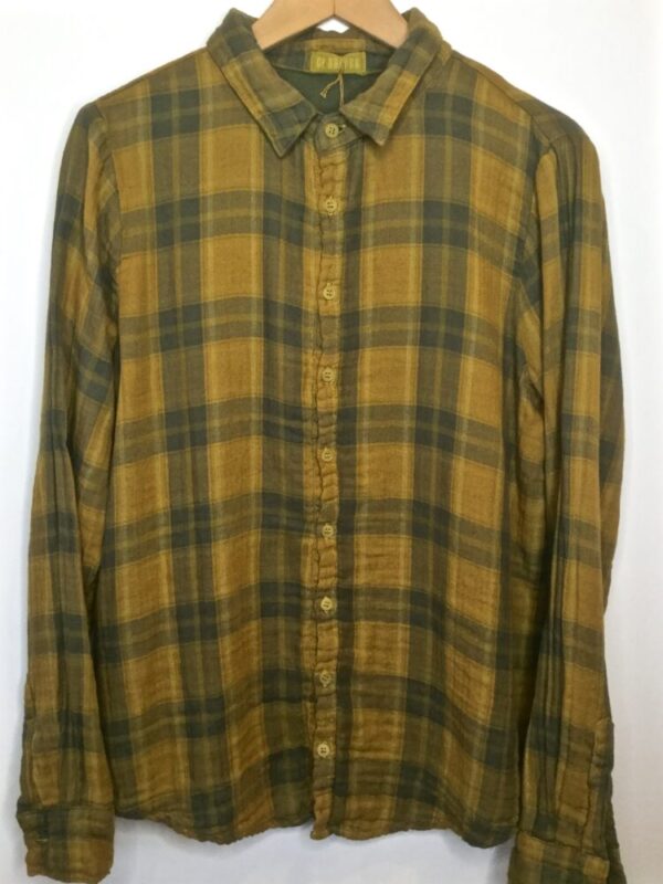 CP Shades / Romy Shirt / Double Cotton / Mustard Plaid - Karen Allen ...