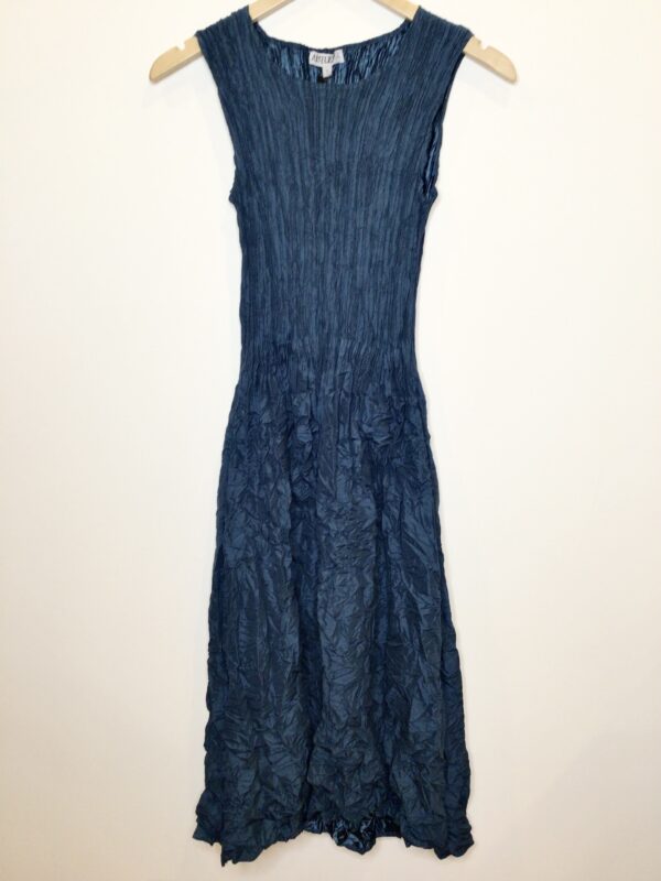 Alquema / Sleeveless Smash Pocket Dress / Steel Blue - Karen Allen ...
