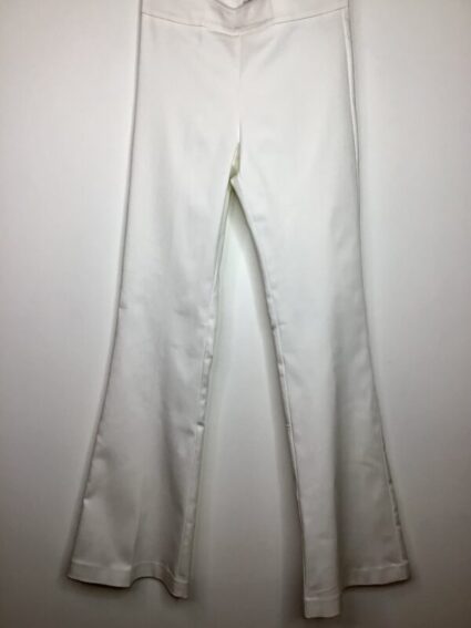 Avenue Montaigne / Bellini Pants / White - Karen Allen Fiber Arts
