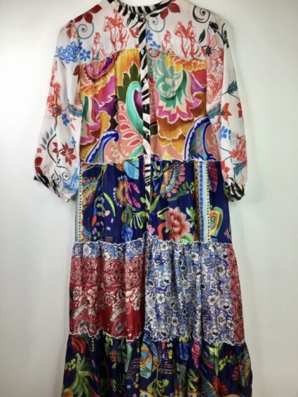 Johnny Was / Silk / Regia Tiered Dress / Multifloral