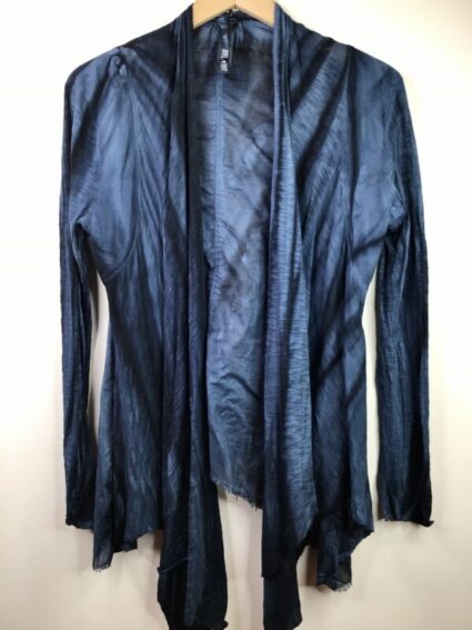 Gilda Midani / Cotton / New Karan Cardigan / Marble Last Blue