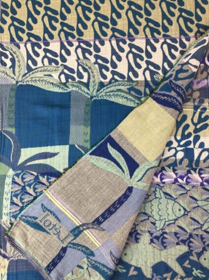 Letol / Cotton Scarf / Pascal / Lagune