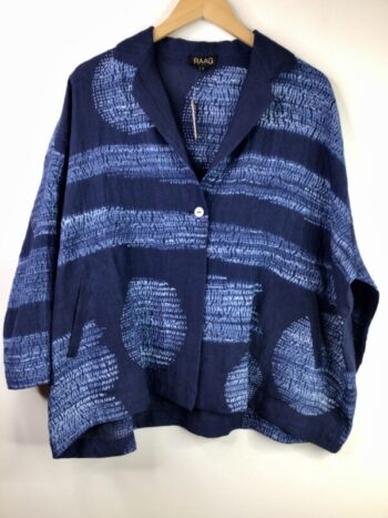 Raag / Linen / Jabeen Jacket Navy