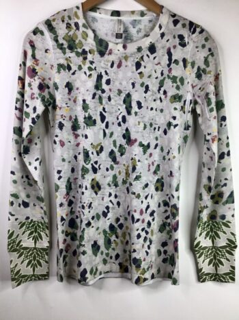 Whimsy Rose / Cotton Blend / Baby Waffle Long Sleeve Tee / Jazzy Spots
