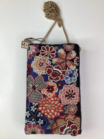 Mary Frances / Beaded Cellphone Bag / Ambrosia