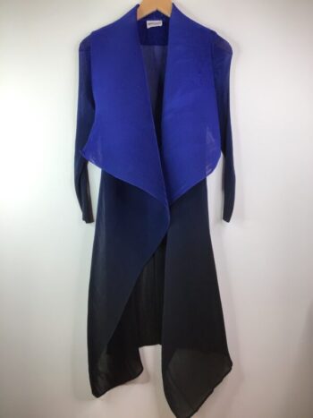 Alquema/ Collare Coat Long / Medieval Blue