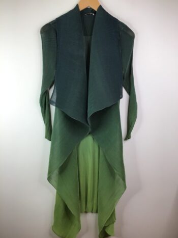 Alquema / Collare Coat Long / Forest Ombre