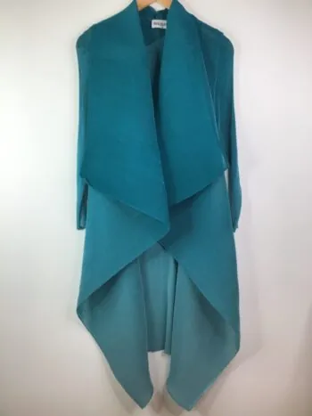 Alquema / Collare Coat Long / Deep Nile