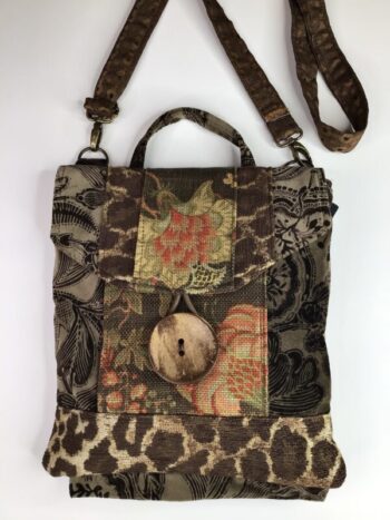 Janet McKinstry / Slim Shoulder Bag / Terra Fleur