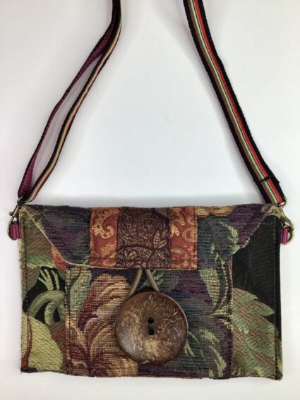 Janet McKinstry / Slim Horizontal Shoulderbag / Floret