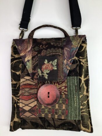 Janet McKinstry / Slim Shoulderbag / Night Rose