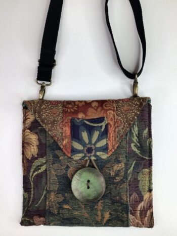 Janet McKinstry / Slim Square Shoulderbag / Bloom