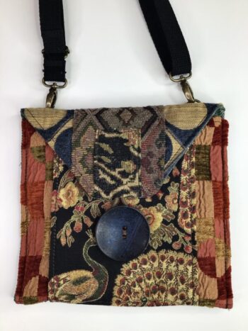 Janet McKinstry / Slim Square-ish Shoulderbag / Cycle
