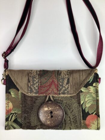 Janet McKinstry / Slim Horizontal Shoulder Bag / Orchard