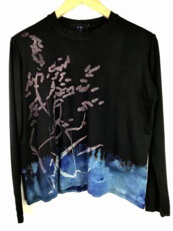 Heyne Bogut / Long Sleeve Crew Neck Tee / Oriental