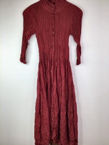 Alquema / Coat Dress / Ruby