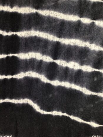 Mirror In The Sky / Lightweight Open Knitted Tie Dye Shawl / Vortex & Steel