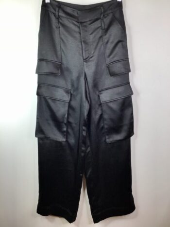 Catherine Gee / Polyester / Cargo Pants / Black
