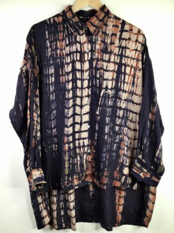 Raag / Silk / Seraide Shibori Blouse