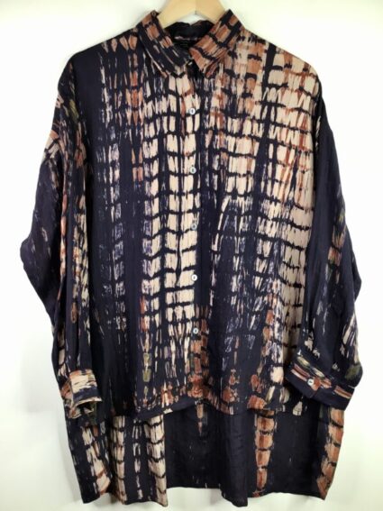 Raag / Silk / Seraide Shibori Blouse