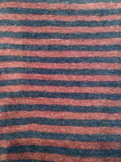 Botto Giuseppe / Cashmere / Red & Blue Stripe Scarf