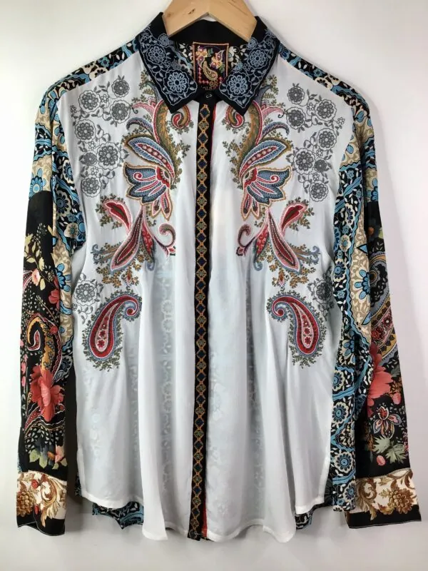 Johnny Was / Silk / Cachemire Shirt / Dolores Rio