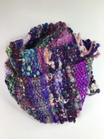 Spinster of Savoy / Wool Blend / Scarf / Lilac Dream