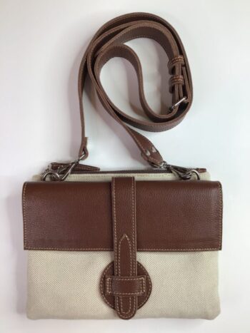 ModusRio / Leanne Crossbody Small / Linen & Cognac