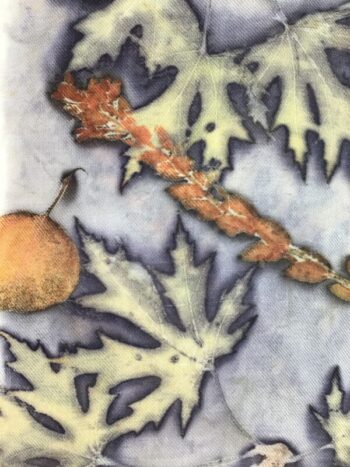 Margaret Erwin / Silk & Wool Scarf / Light Maple