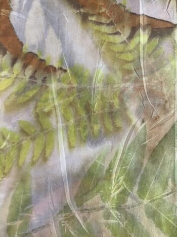 Margaret Erwin / Silk Scarf / Light Fern