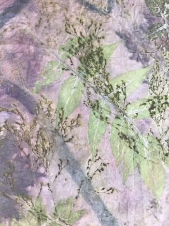 Margaret Erwin / Silk Scarf / Purple Rain