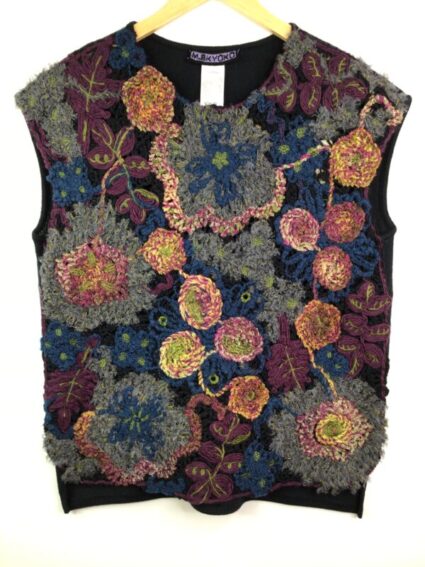 M & Kyoko / Wool Blend / Autumn Garden Vest