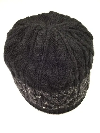 M & Kyoko / Wool Blend / Black Beanie