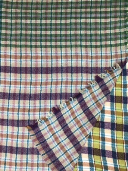 Epice / Wool / Teal Checks Scarf