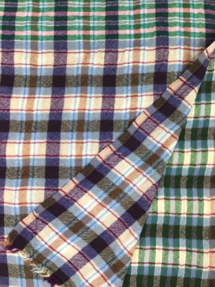 Epice / Wool / Blue Checks Scarf
