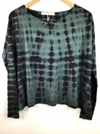 Parker Blue / Cashmere / Beta Dye Kuja Pullover / Bottle Green/Black
