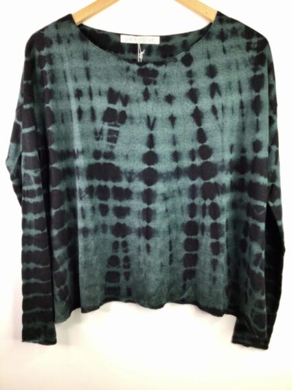 Parker Blue / Cashmere / Beta Dye Kuja Pullover / Bottle Green/Black
