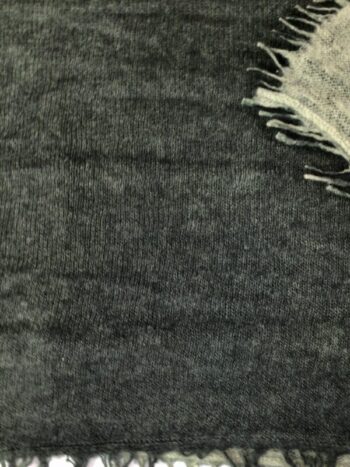 Parker Blue / Reversible Dye Felted Scarf / Military