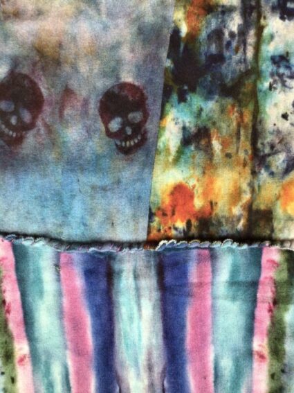 Galadriel Mattei / Cashmere / Mash-up Blues Scarf