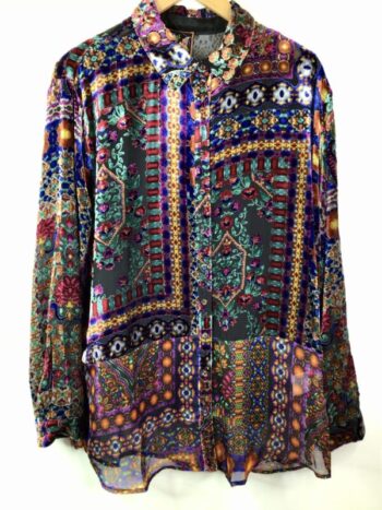 Johnny Was / Rayon & Silk / Bingley Tunic / Sophia Burnout