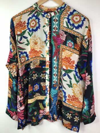 Johnny Was / Silk / Oversized Audrey Shirt / Eirene