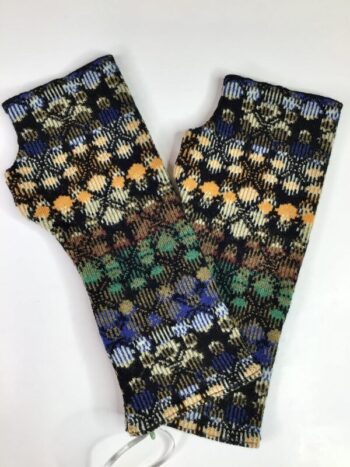 Catherine Andre / Merino Wool Blend / Lights Mittens Nuit